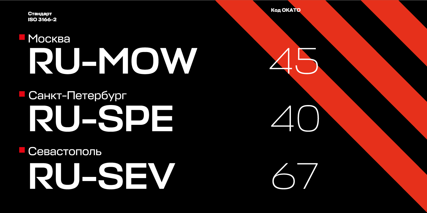 Ejemplo de fuente Stapel Condensed Italic